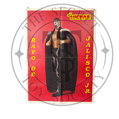 Vintage Lucha libre Poster Rayo de Jalisco/ Jerry Estrada
