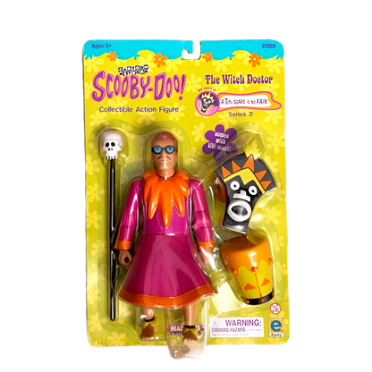 Scooby Doo The Witch Doctor vintage action figure Moc