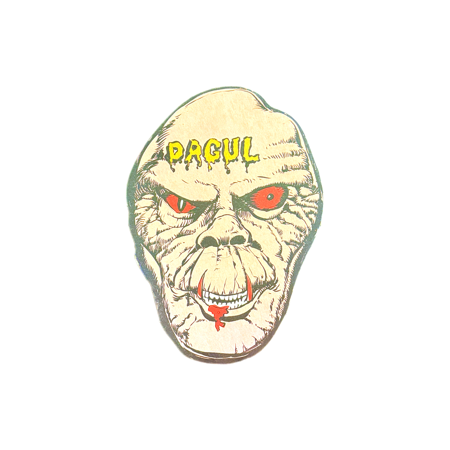 Vintage Bootleg Monster Paper Mask