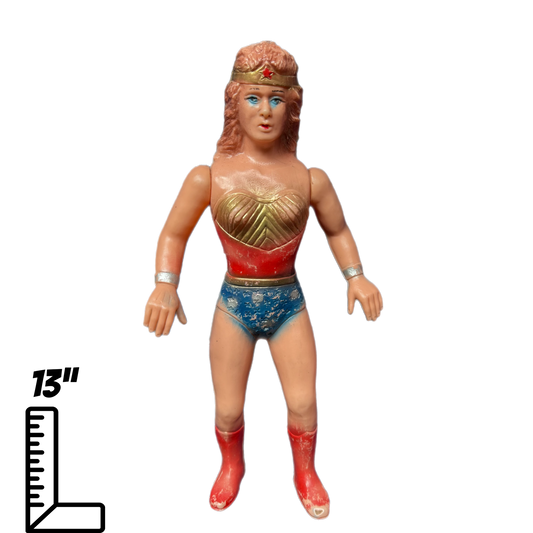 Vintage Blow mold Wonder Woman Action Figure