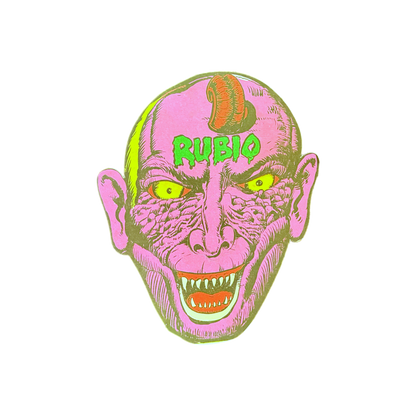 Vintage Bootleg Monster Paper Mask