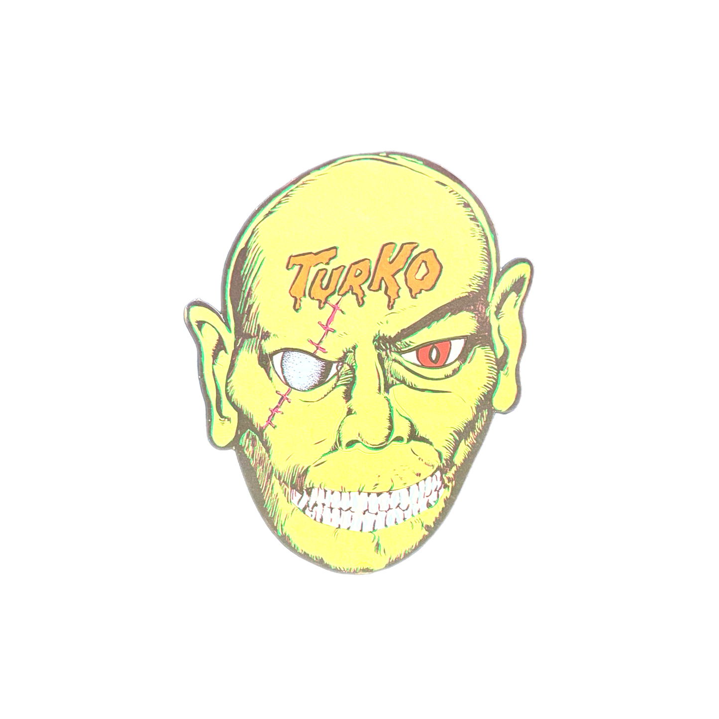 Vintage Bootleg Monster Paper Mask