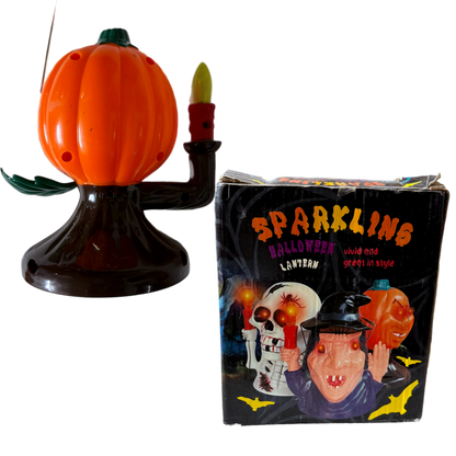 Vintage Sparklins Halloween Lantern