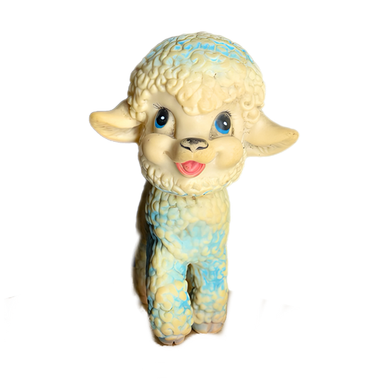 Vintage Squeaky Vinyl Sheep