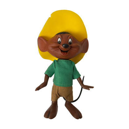 Vintage 1970s Speedy Gonzales Figurine – Classic Looney Tunes Collectible