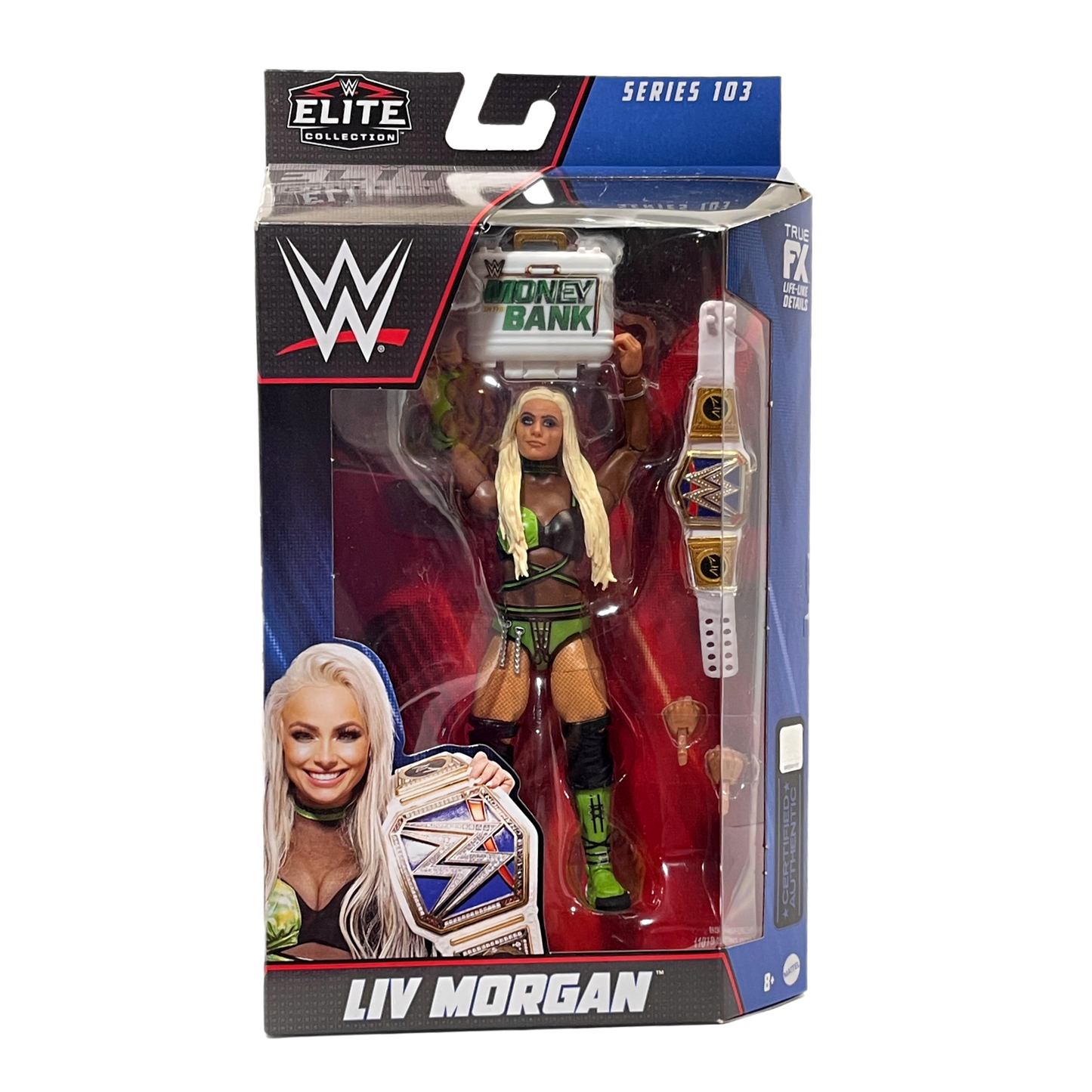 Mattel WWE Series 103 Elite Liv Morgan Wrestling action figure