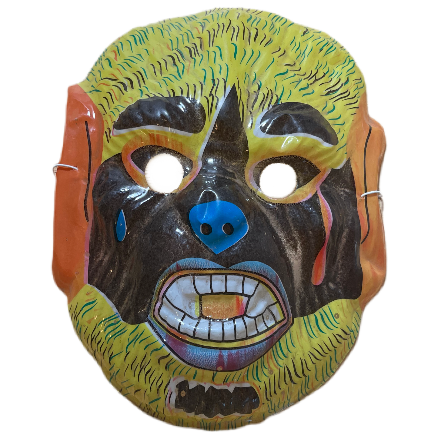 Vintage plastic Halloween masks