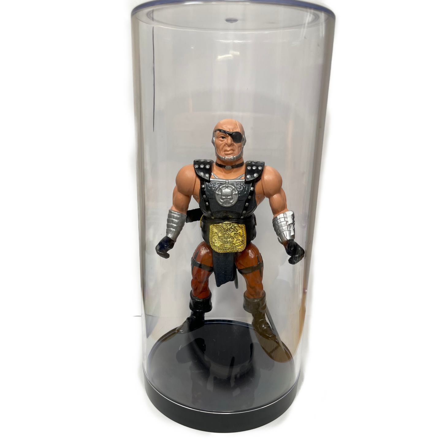 Motu Masters of the universe Blade vintage action figure complete with bonus case