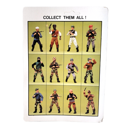 Paco toys the magnificent team vintage action figure GI Joe bootleg knockoff Mego like