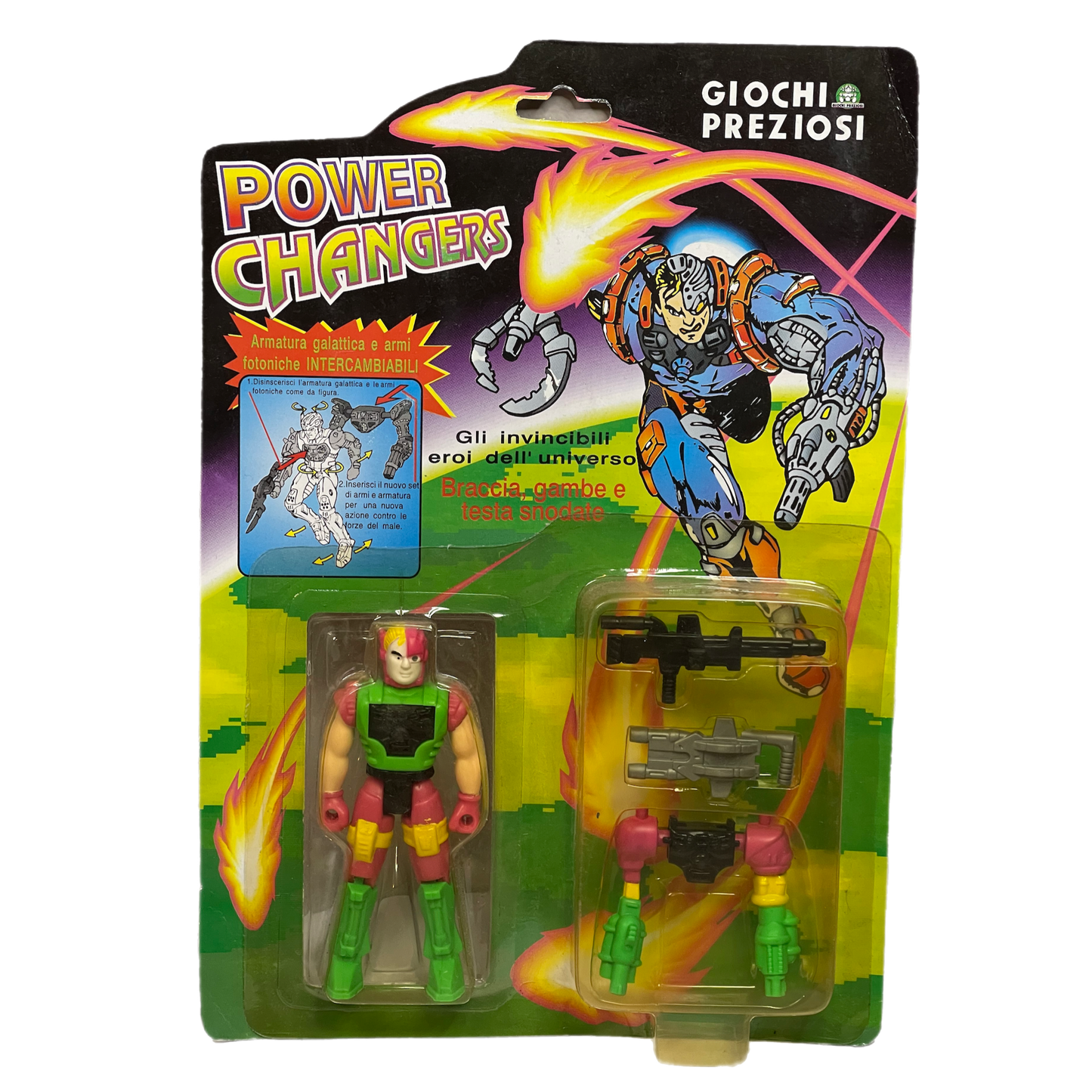 Power Changers knockoff centurions vintage action figures