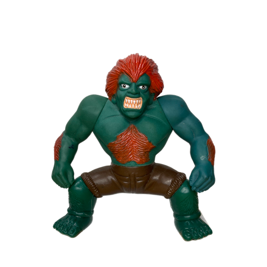 Street fighter Blanka vinyl bootleg knockoff vintage action figure