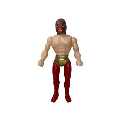 Vintage Blowmold luchadore wrestlers bootleg fighters