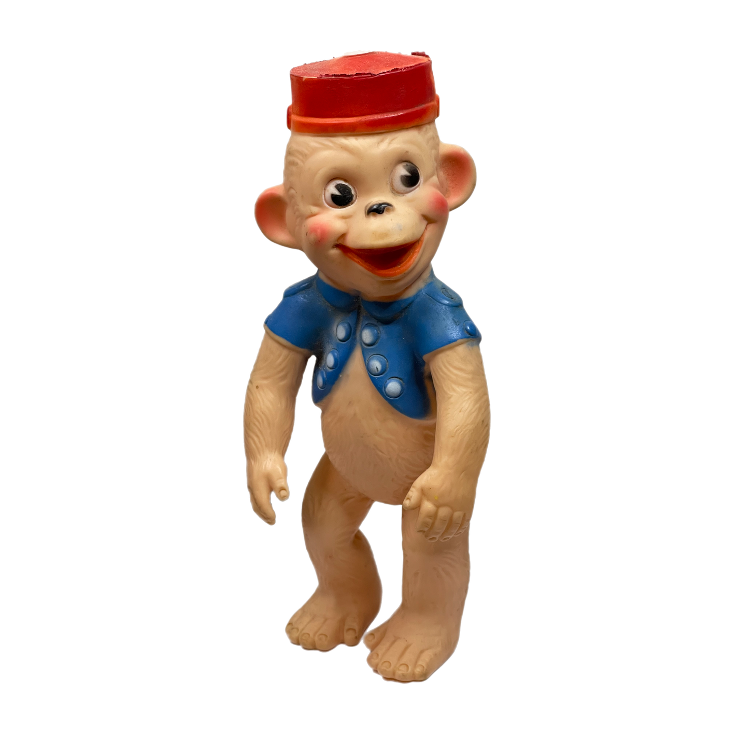 Skyway products squeaky monkey bellhop vintage figure lo