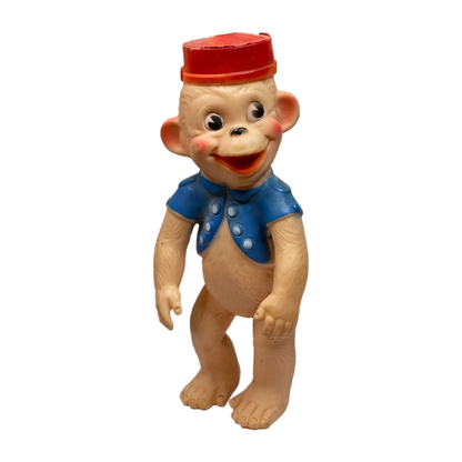 Skyway products squeaky monkey bellhop vintage figure lo