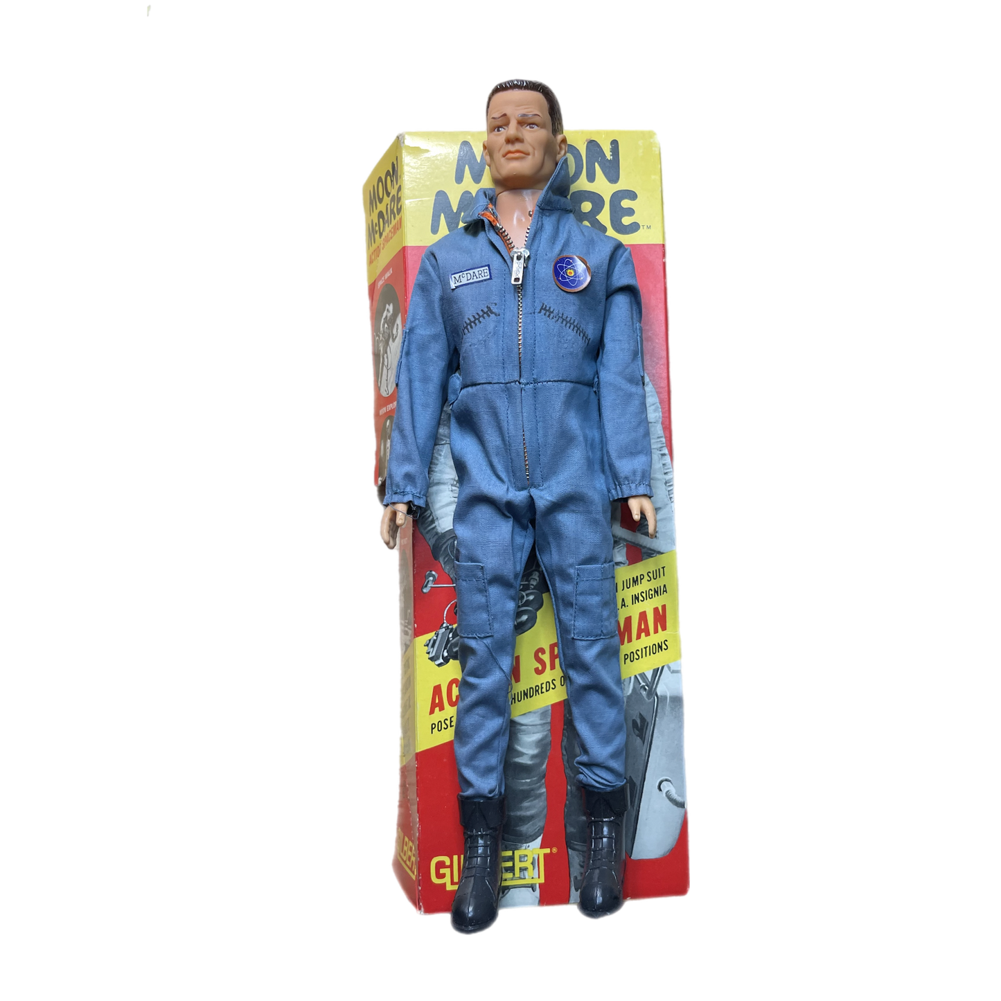 Gilbert Moon McDare Action Spaceman