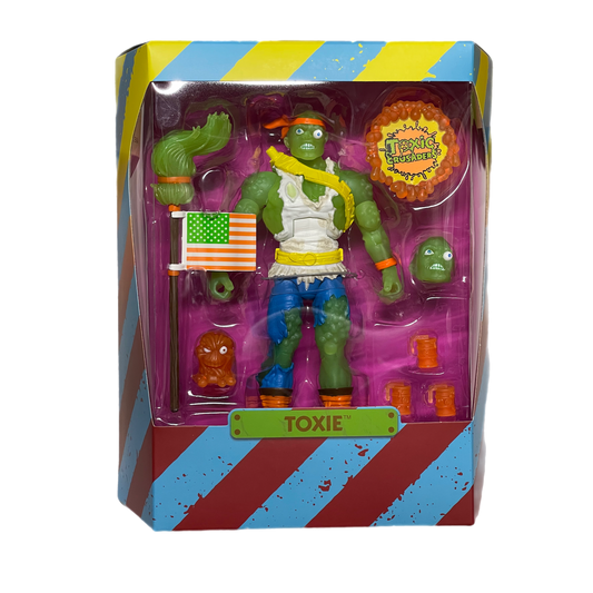 Radioactive rage glow in the dark toxie super 7