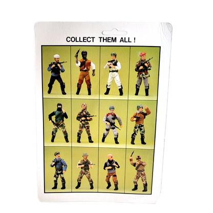 Paco Toys The Magnificent Team vintage action figure bootleg ko GI Joe Mego like