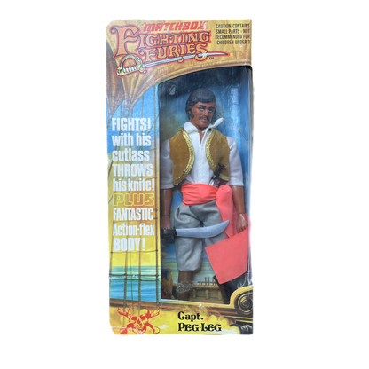 Matchbox Fighting Furies Capt. Peg Leg misb
