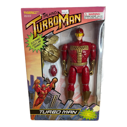 Tiger Electronics Talking Turboman Jingle All The Way Arnold Schwarzenegger