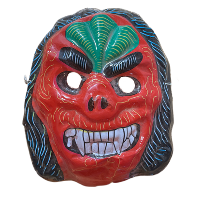 Vintage plastic Halloween masks
