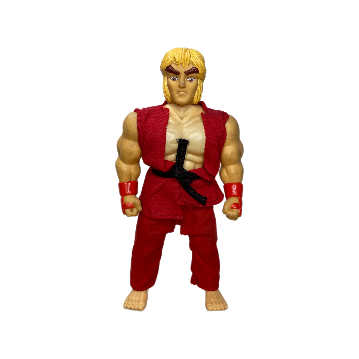 Vintage street fighter Ken Vinyl Bootleg Knockoff Action Figure