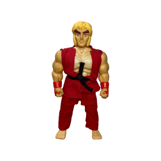 Vintage street fighter Ken Vinyl Bootleg Knockoff Action Figure