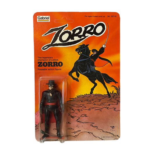 Zorro Gabriel 3.75 vintage action figures Moc set