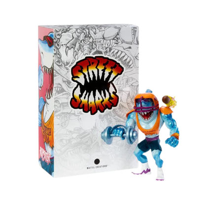 Mattel Creations Street Sharks complete set