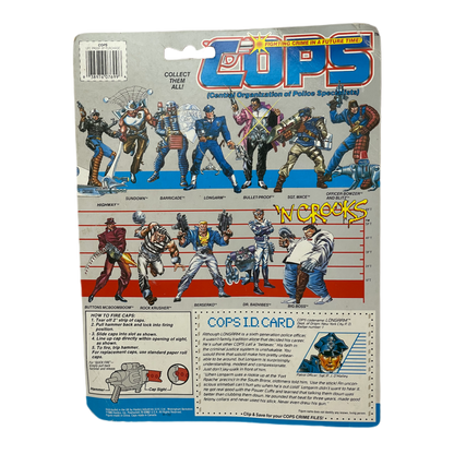 Hasbro Cops N Crooks Longarm Patrol Officer