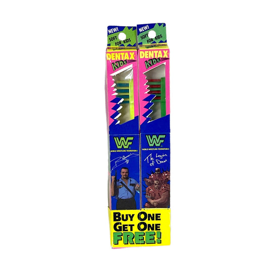 Vintage WWF toothbrush double pack