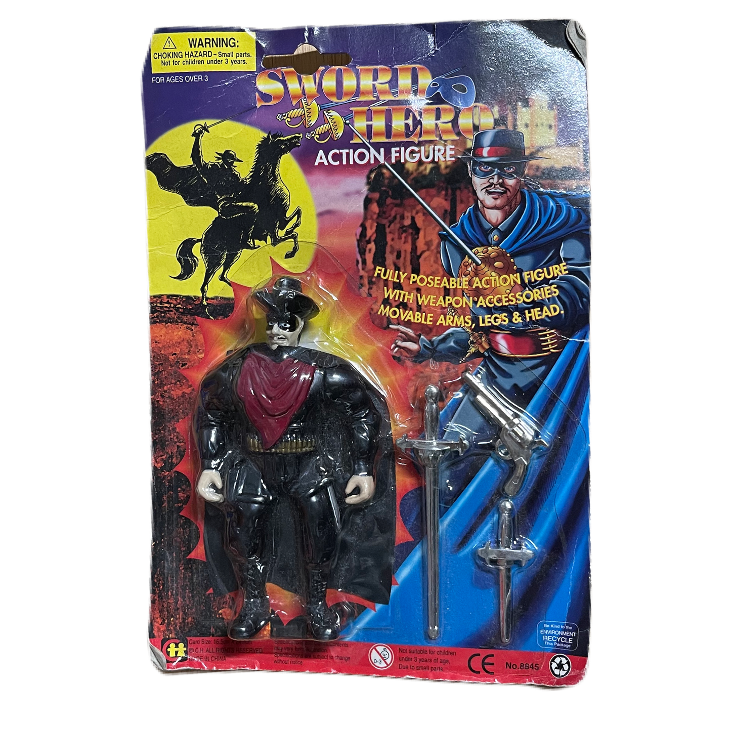 Zorro KO sword & hero