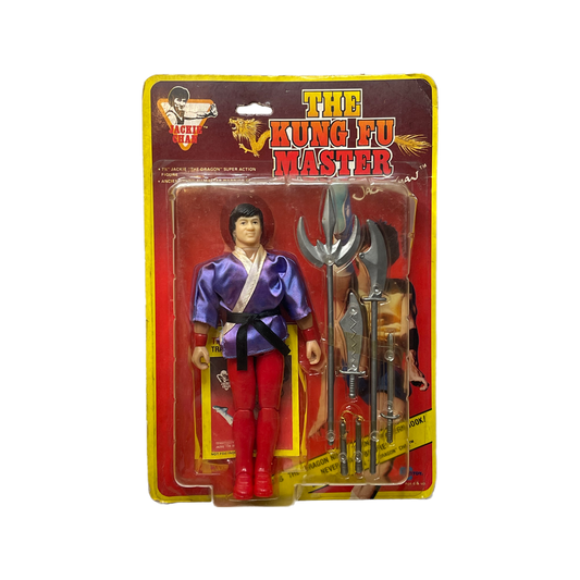 Jackie Chan The Kung Fu Master vintage action figure Cititoy 1985