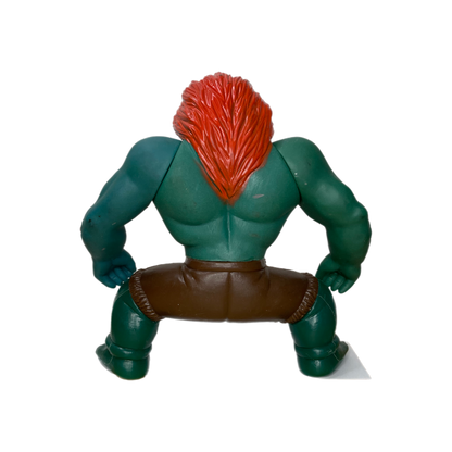 Street fighter Blanka vinyl bootleg knockoff vintage action figure