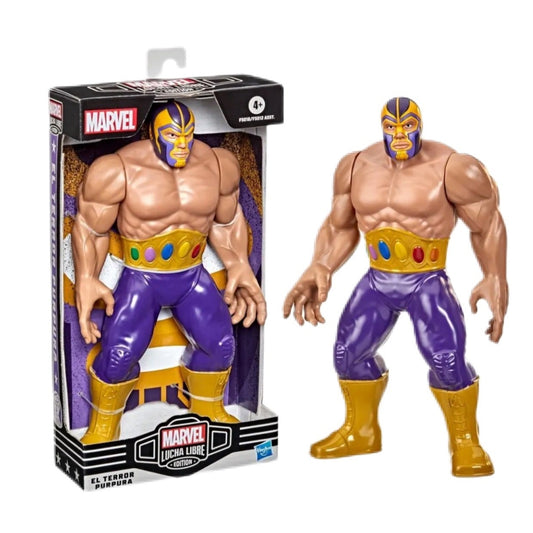 Marvel lucha libre El terror purpura (Thanos)