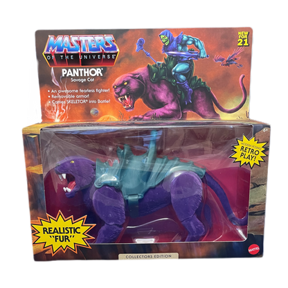 Walmart Exclusive Motu Origins  Flocked Fur Panthor