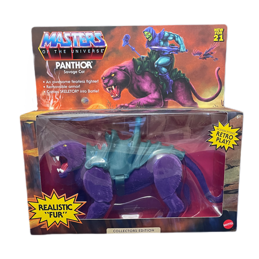 Walmart Exclusive Motu Origins  Flocked Fur Panthor