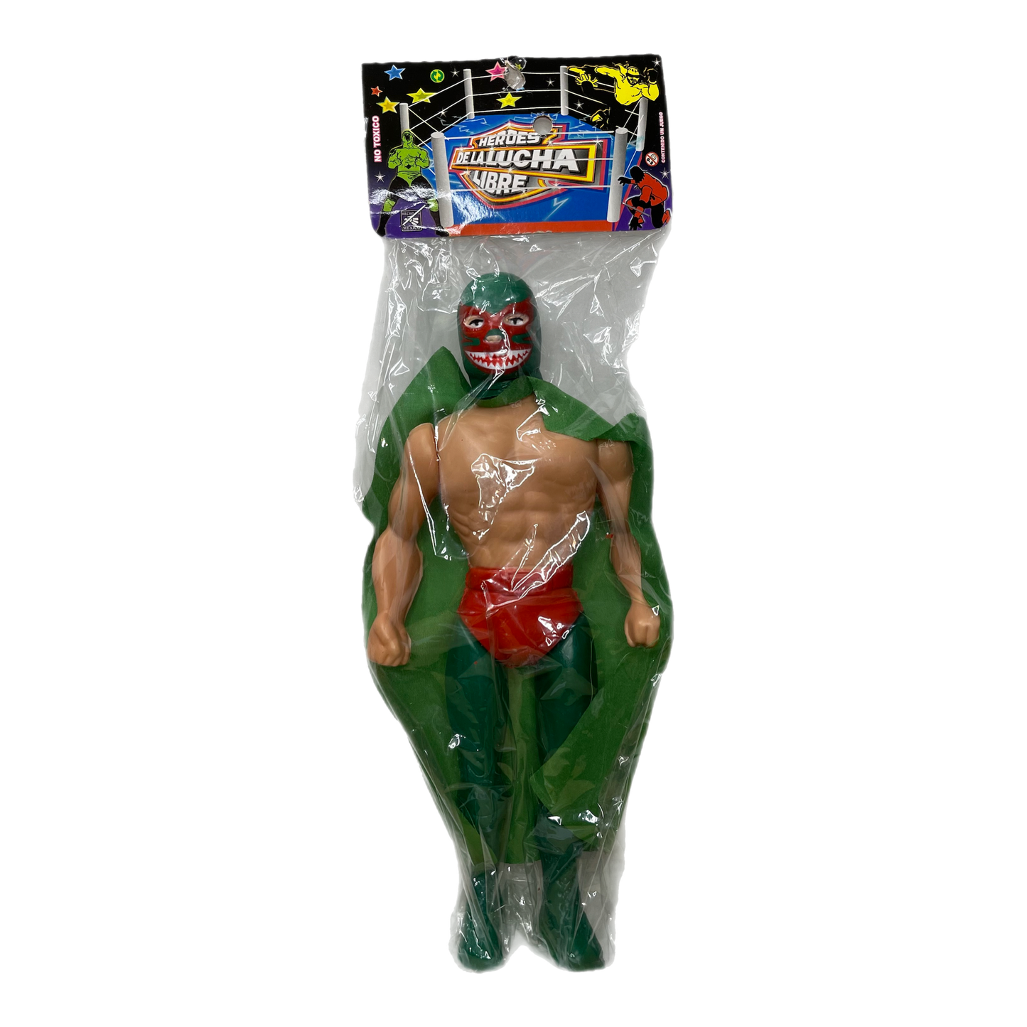 Vintage Blowmold luchadore wrestlers bootleg fighters