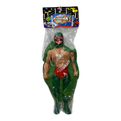 Vintage Blowmold luchadore wrestlers bootleg fighters