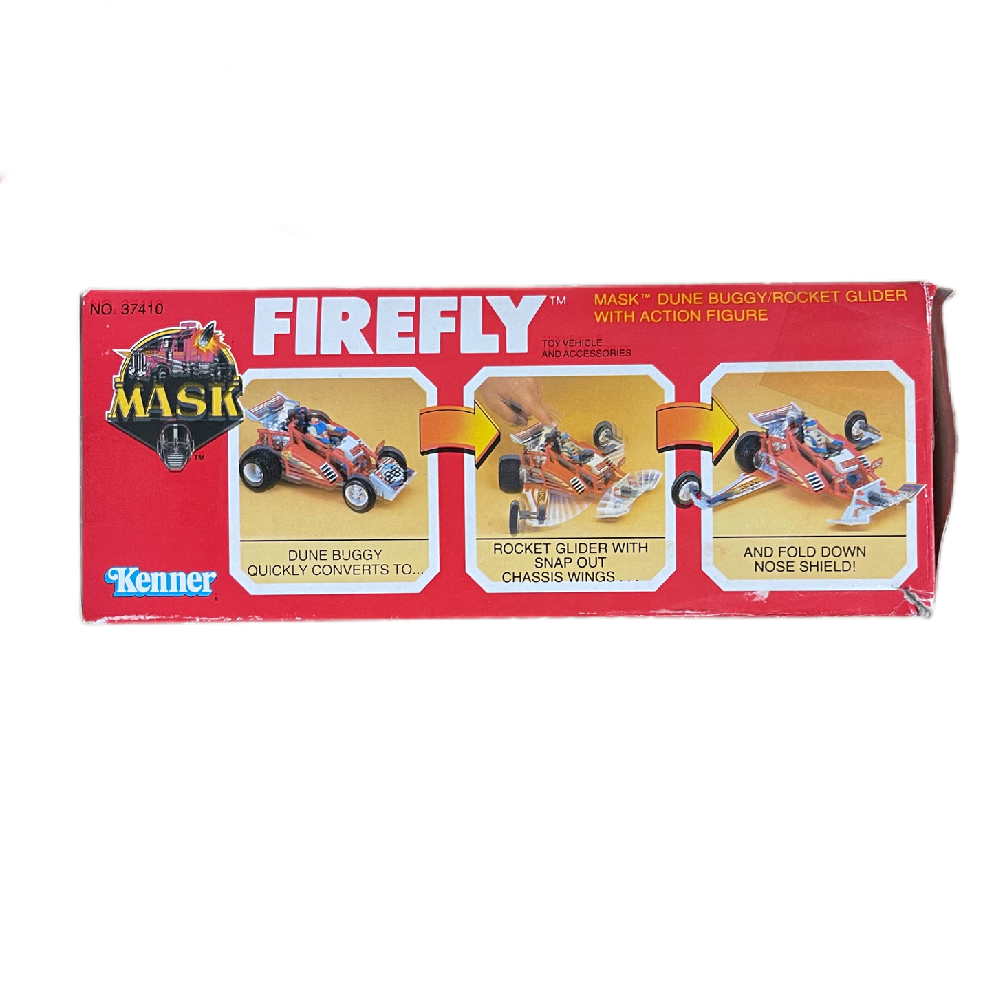 Kenner M.A.S.K Firefly with Julio Lopez