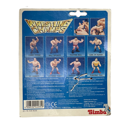 Simba Wrestling Champs series 1 WWF Hasbro KO Wall Breaker