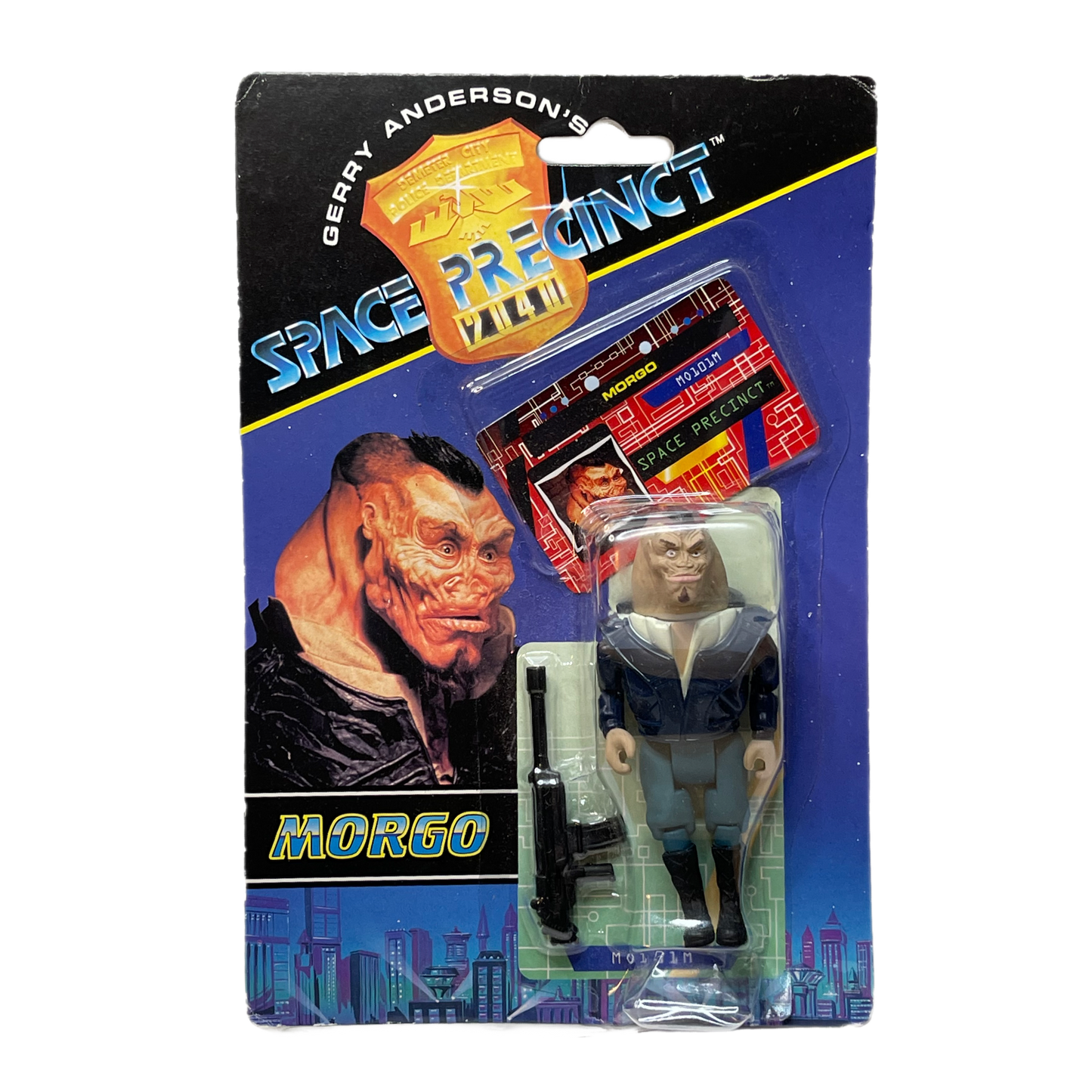 Space Precinct 2040 Morgo vintage action figure