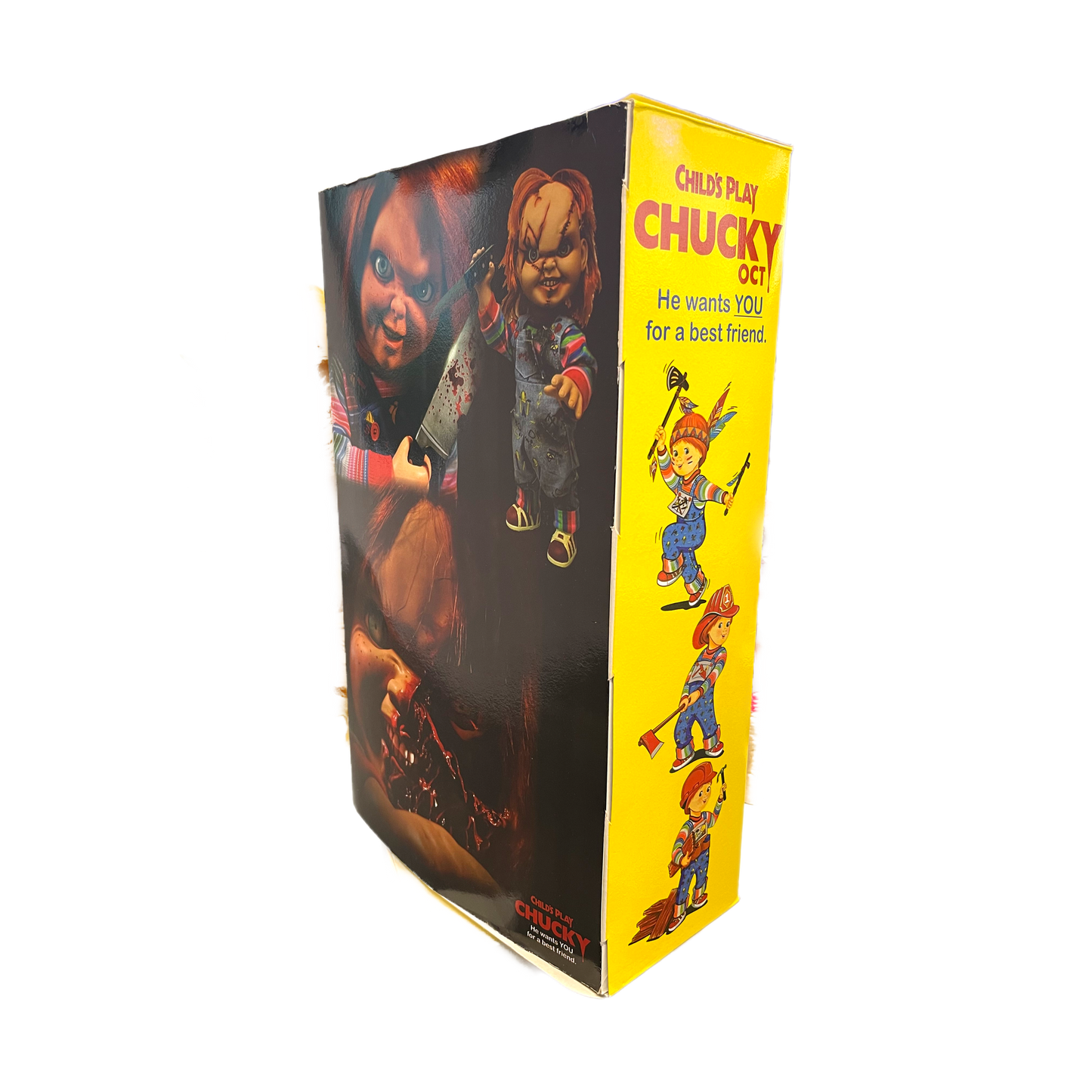 Spanish Speaking Chucky bootleg doll with box and accessories