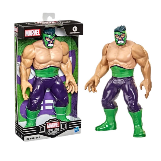 Marvel lucha libre El furioso (Lucha Hulk)