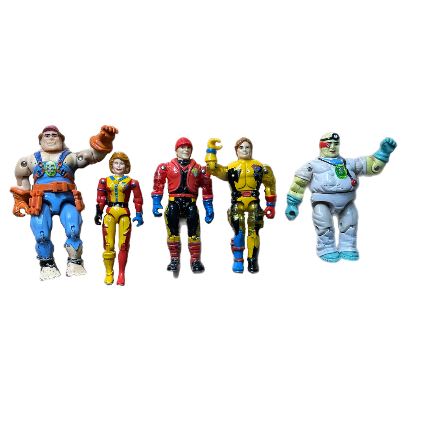 LJN Bionic Six action figures