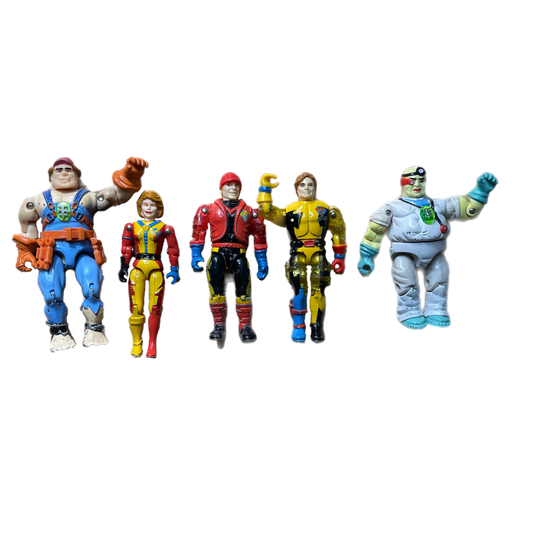 LJN Bionic Six action figures