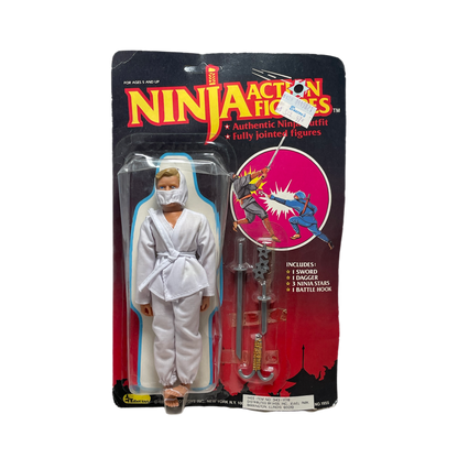 Talbot Toys 1986 Ninja Action Figure Set KO Mego style