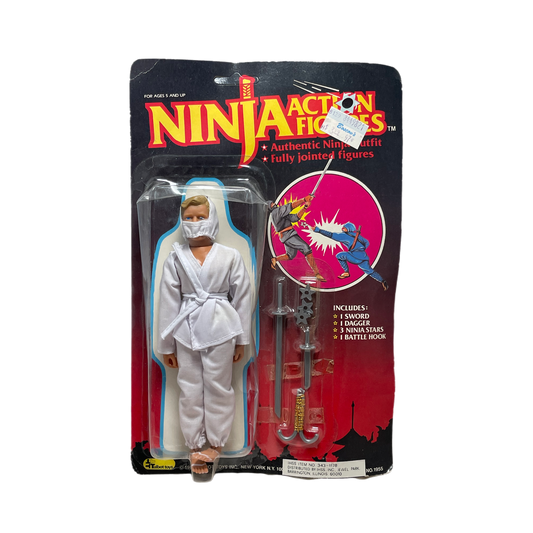 Talbot Toys 1986 Ninja Action Figure Set KO Mego style