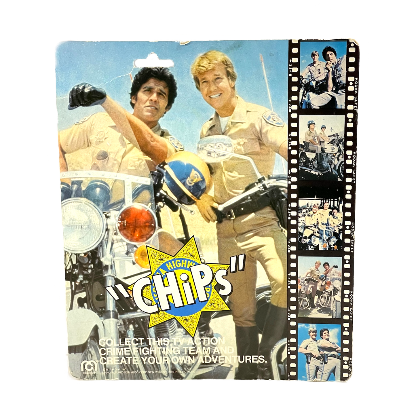 Mego Chips Ponch vintage action figure moc