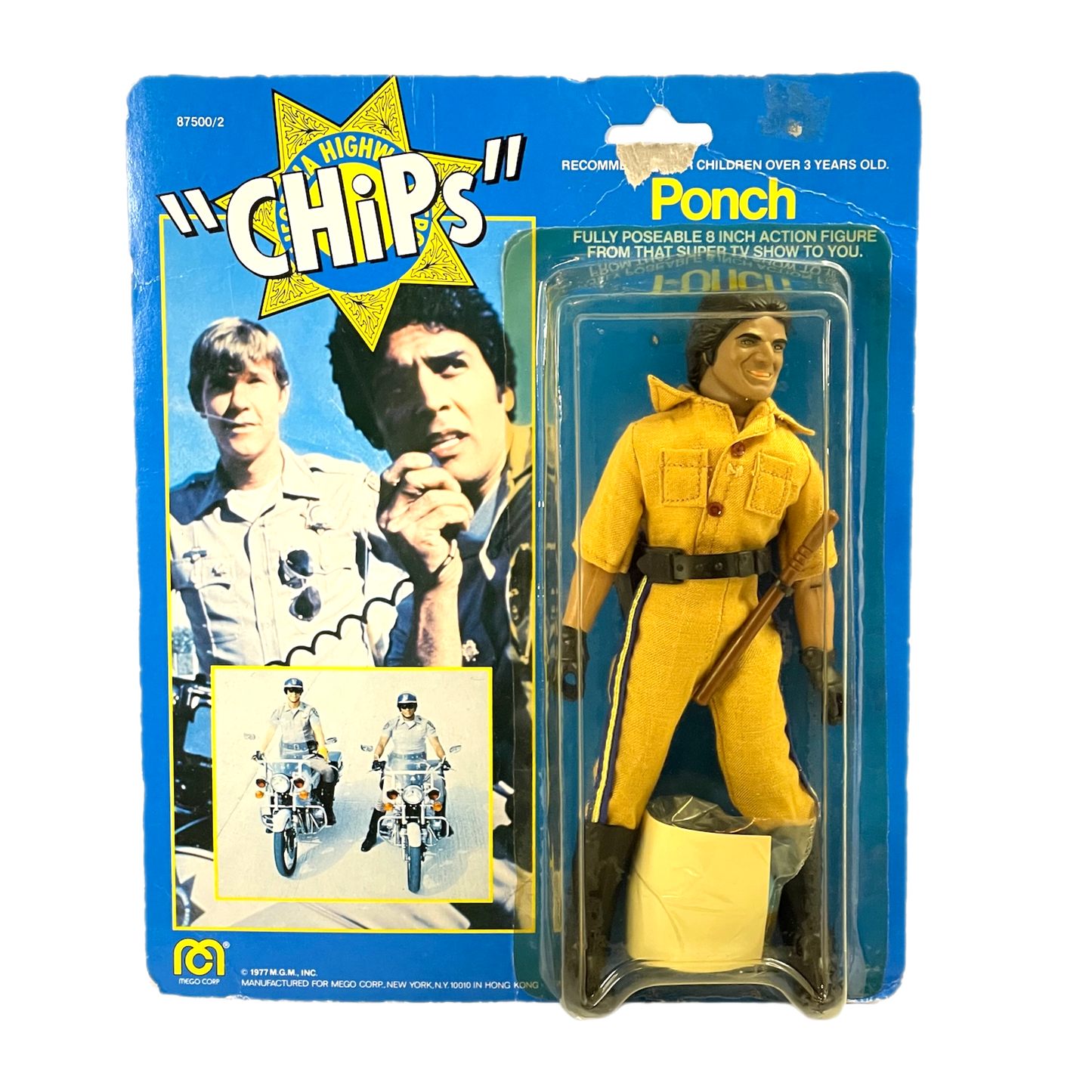 Mego Chips Ponch vintage action figure moc