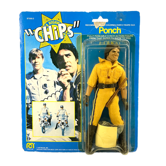 Mego Chips Ponch vintage action figure moc